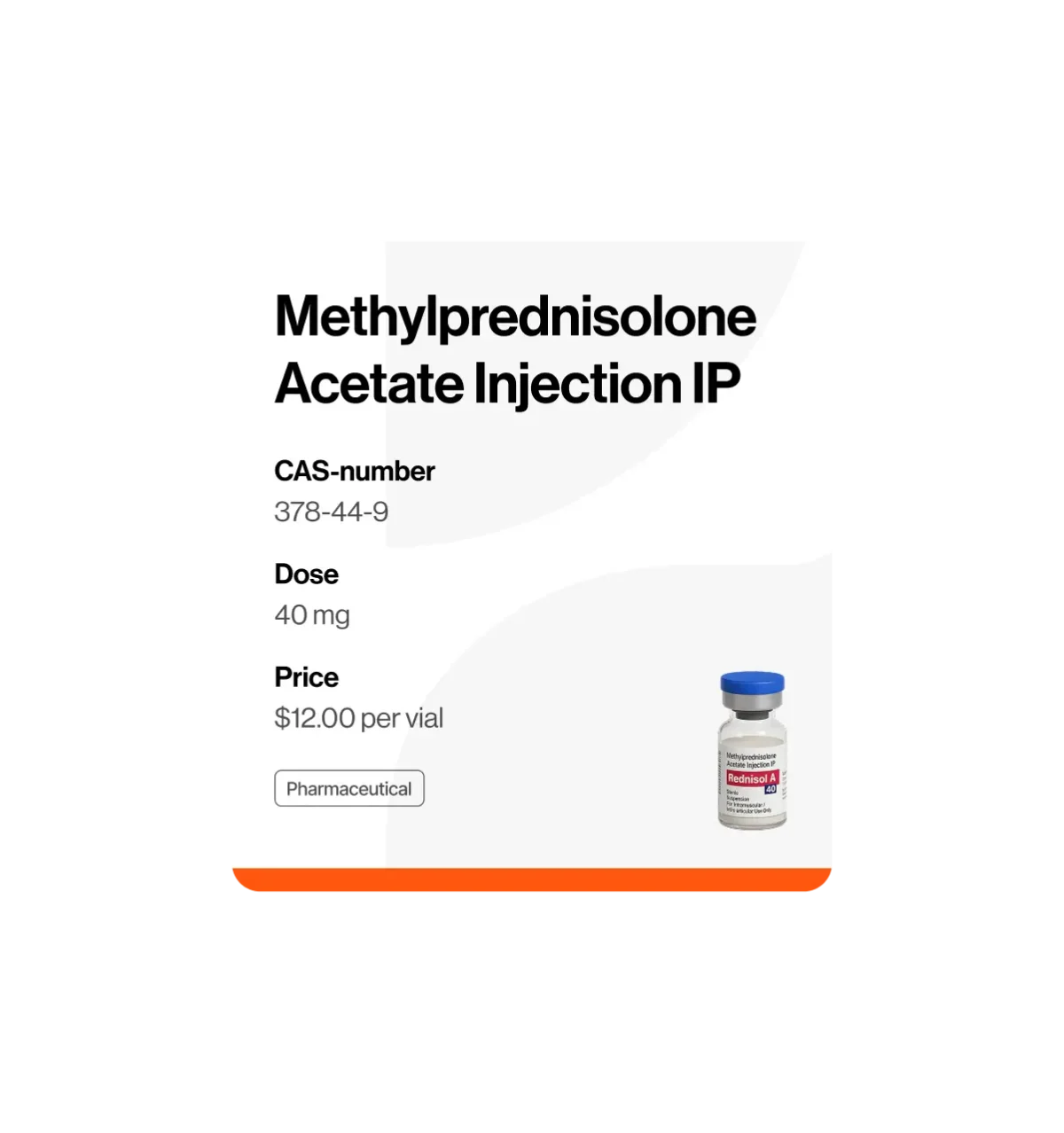 Methylprednisolone Acetate Injection - Image 1